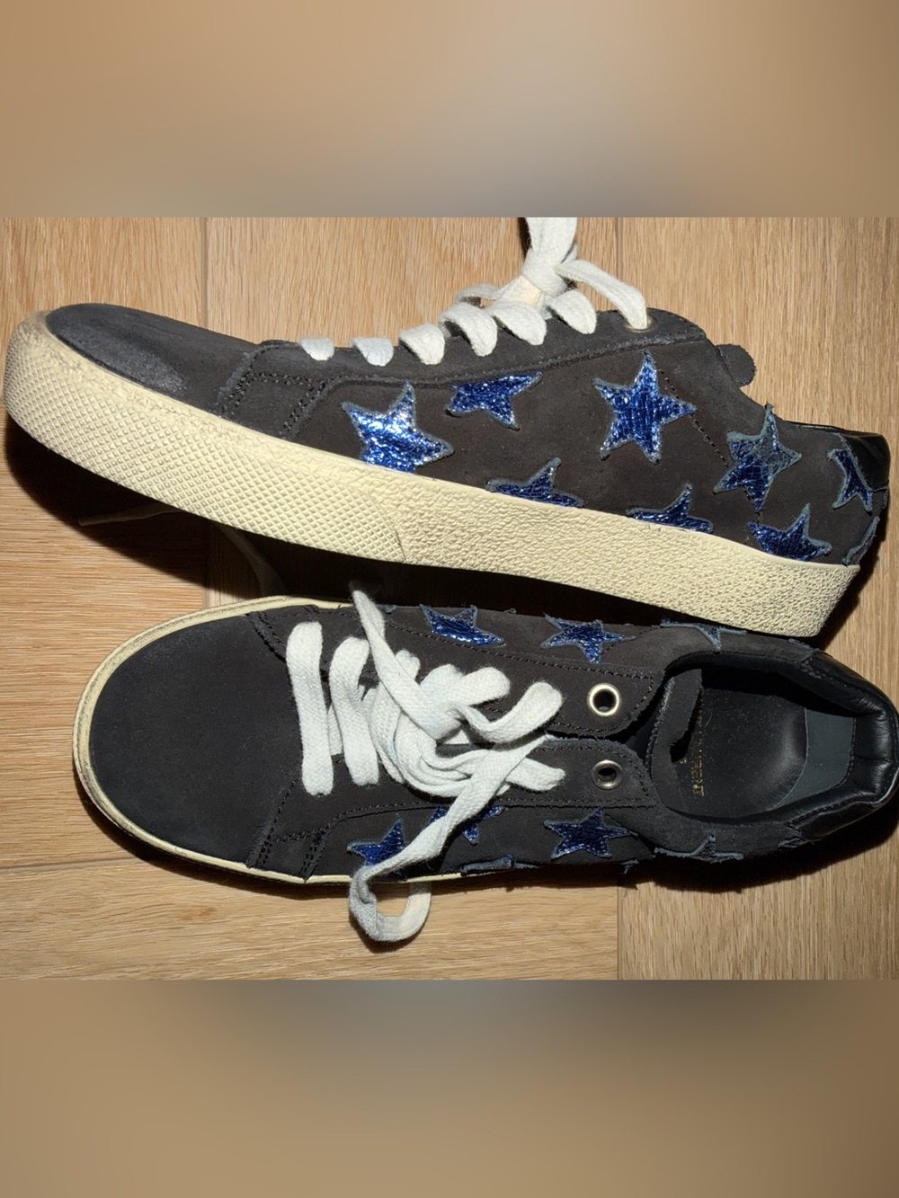 Authentic Saint Laurent ysl stars shoes Sneakers women’s 5.5 new never used $935 - Picture 4 of 7